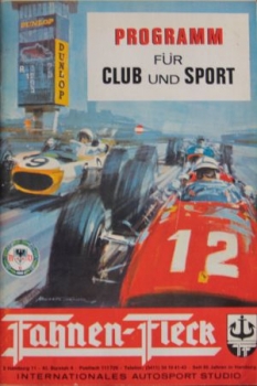 Fahnen-Fleck Program 1966 "Programm für Club und Sport" Motorracing-Catalog (3791)