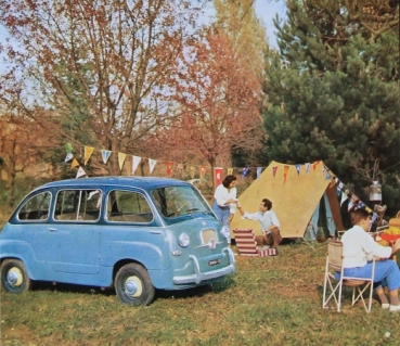 Fiat Modelprogram 1956 Carbrochure-Map (3944)
