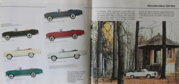 Schrader "Mercedes-Bez Cabriolets 1949-71" Mercedes-History 1995 (3958)