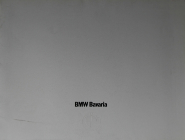 BMW Bavaria Modellprogramm 1969 Automobilprospekt (3977)