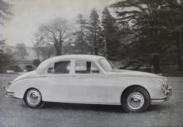 Jaguar 3,4 Litre Modelprogram 1958 "Ein neuer, Aufsehen erregender Jaguar" Carbrochure (3979)