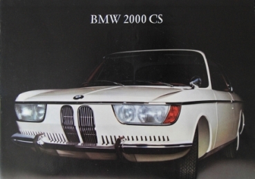 BMW 2000 CS Automobilprospekt 1966 (3996)
