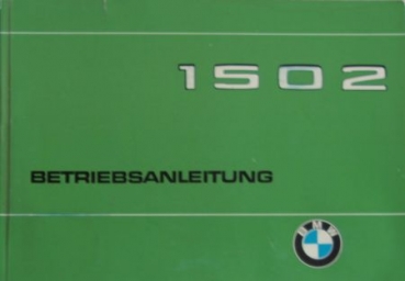 BMW 1502 Owner Manual 1975 (4090)