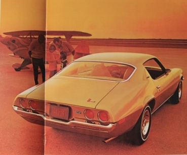 Chevrolet Camaro Modelprogram 1973 Carbrochure (4140)