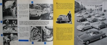 NSU Modelprogram 1961 "Willkommen bei NSU" Carbrochure (6101)