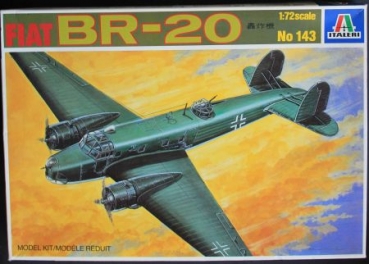 Italeri Fiat BR-20 Airplaine 1936 Plastickit in original box (5483)