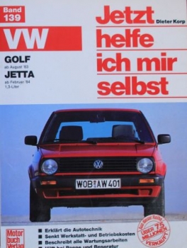 Korp "Volkswagen Golf Jetta - Jetzt helfe ich mir selbst" 1985  Repair-Handbook Volume 139 (5505)