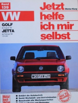 Korp "Volkswagen Golf Jetta - Jetzt helfe ich mir selbst" 1985  Reparatur-Handbuch Band 139 (5505)