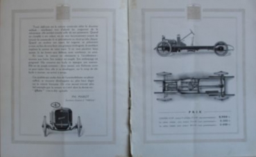 Hedea Automobiles 10 HP Modelprogram 1910 Carbrochure (5488)