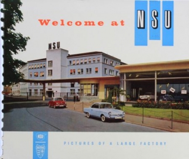 NSU Fahrzeuge 1961 "Welcome at NSU" Automobilprospekt (6131)