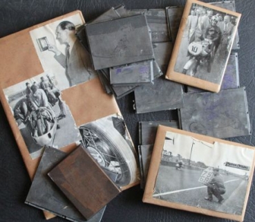 Rosemann Photo-Printingblocks 1954 "Achtung - Startplatz raeumen!" 20 original blocks to Rosemann-Book (4302)