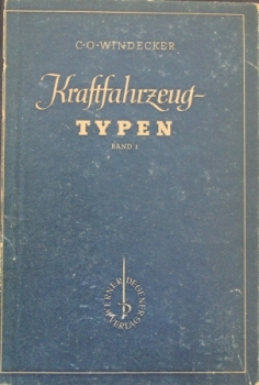 Windecker "Handbuch der Kraftfahrzeug-Typen" Vehicle-Typehandbook 1948 Volume 1 (4313)