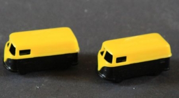 Volkswagen Bus T1 "Jacobs Kaffee" 1960 two Advertising-Plasticmodel (1384)