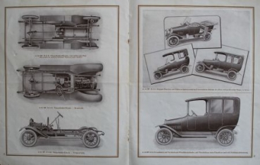 NSU 6/18 HP Fourcylindre Modelprogram 1912 (S0095)