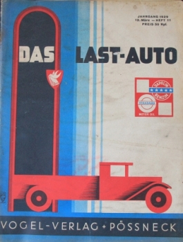 "Das Last-Auto" Nutzfahrzeug-Magazin 1929 (4386)