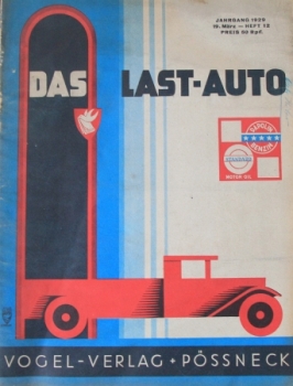 "Das Last-Auto" Nutzfahrzeug-Magazin 1929 (4385)