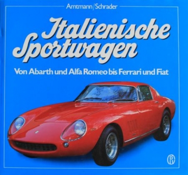 Amtmann "Italienische Sportwagen" Italien-Vehiclehistory 1987 (4394)