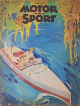 "Motor & Sport" Motor-Magazine Poessneck 1928 (4399)