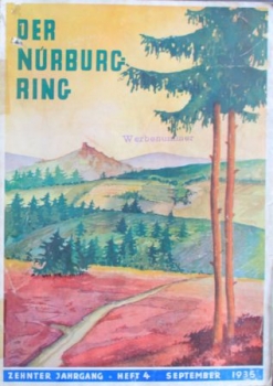 "Der Nürburgring" Rennsport-Zeitschrift 1935 (2975)