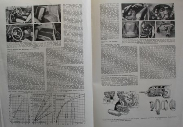 Porsche 356 A 1600 Modelprogram 1957 Carbrochure (2724)