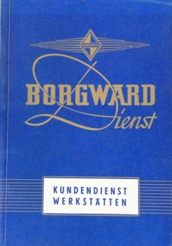 Borgward Händler-Verzeichnis 1956 "Kundendienst-Werkstätten" (4598)