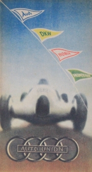 Auto-Union Modellprogramm 1935 Automobilprospekt (3560)