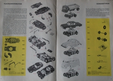 Faller "Auto Motor Sport Post - Technik" 1967 Spielzeugprospekt (4645)