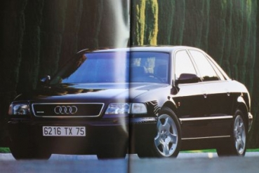 Audi A8 Modelprogram 1993 "Der Quantensprung" Carbrochure-Map (2964)