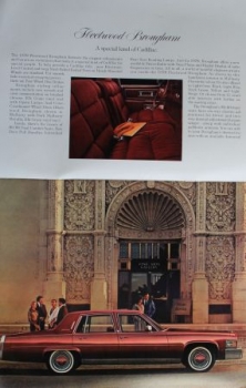 Cadillac Modelprogram 1978 "Behind the great name" Carbrochure (2955)