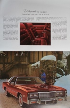 Cadillac Modelprogram 1978 "Behind the great name" Carbrochure (2955)