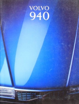 Volvo 940 Modelprogram 1993 Carbrochure (2933)