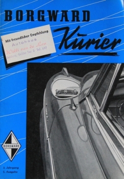 "Borgward Kurier" Factorymagazine 1957 (4713)