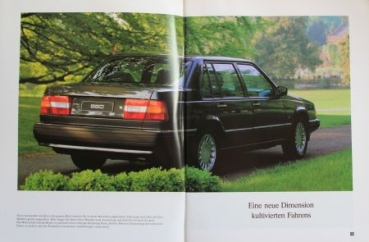 Volvo 960 Modelprogam 1993 Carbrochure (2932)
