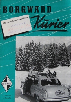 "Borgward Kurier" Factorymagazine 1957 (4715)