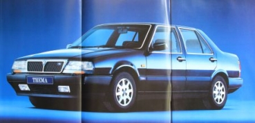 Lancia Thema Modelprogram 1992 Carbrochure (2891)