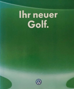 Buczek "Ihr neuer Golf" Volkswagen Rabbit-History 1997 (2823)
