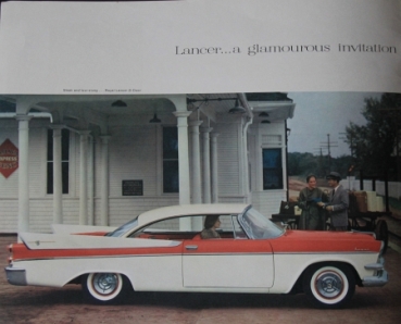 Dodge Lancer Modelprogram 1957 Carbrochure (4765)