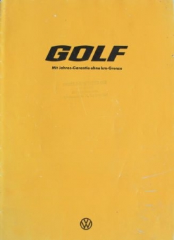 Volkswagen Rabbit Modelprogram 1976 Carbrochure (2831)
