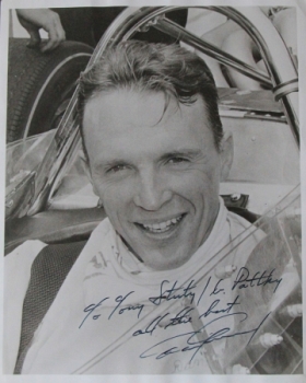Dan Gurney Racingdriver 1964 original autograph (4829)
