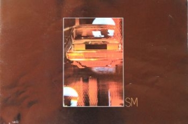 Citroen SM Modelprogram 1970 Carbrochure (4821)