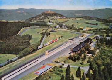 Nuerburgring 1950 Racingcourse "Start-Ziel" Postcard (4852)