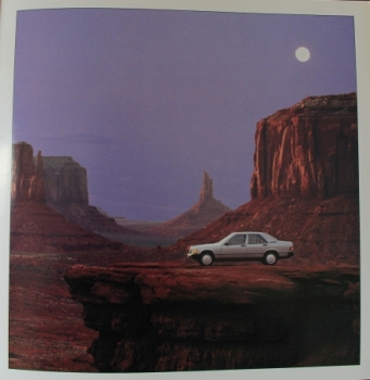 Mercedes-Benz 190 E 2.3 Modelprogram 1984 Carbrochure (4862)
