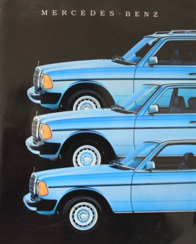 Mercedes-Benz Modellprogramm 1984 Automobilprospekt (4866)