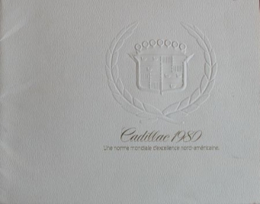 Cadillac Modelprogram 1980 Carbrochure (2122)