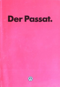 Volkswagen Passat Modelprogram 1983 Carbrochure (4506)