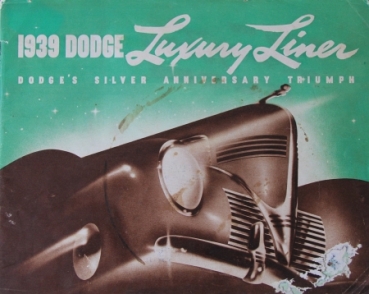 Dodge "Luxus-Liner" 1939 Automobilprospekt (4909)