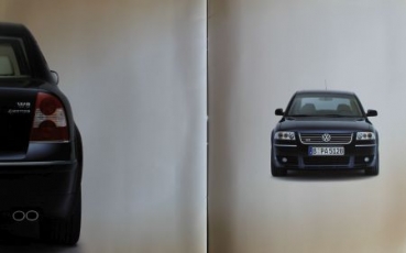 Volkswagen Passat W8 Modelprogram 2001 Carbrochure (4503)