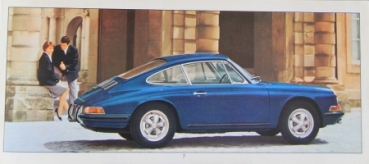 Porsche 911 Modelprogram 1965 Carbrochure (7223)