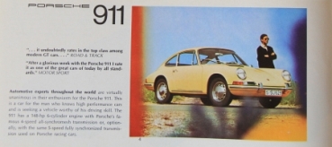 Porsche 911 Modelprogram 1965 Carbrochure (7223)