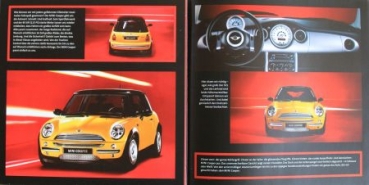 BMW Mini Cooper Modellprogramm 2001 Automobilprospekt (4893)